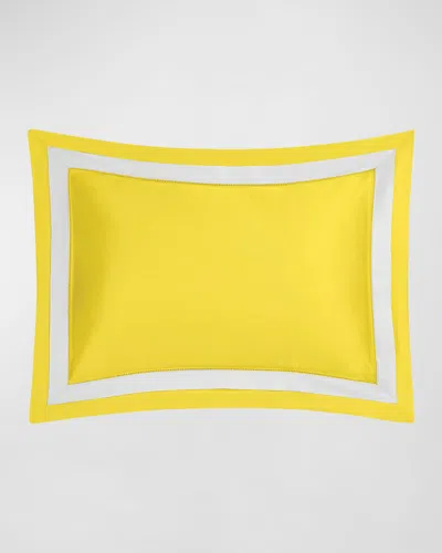 Matouk Ambrose Boudoir Sham In Yellow