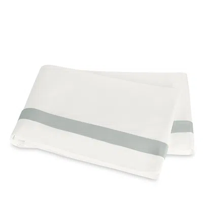 Matouk Ambrose Flat Sheet, Full/queen In Gray