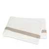 Matouk Ambrose Flat Sheet, Full/queen In Brown