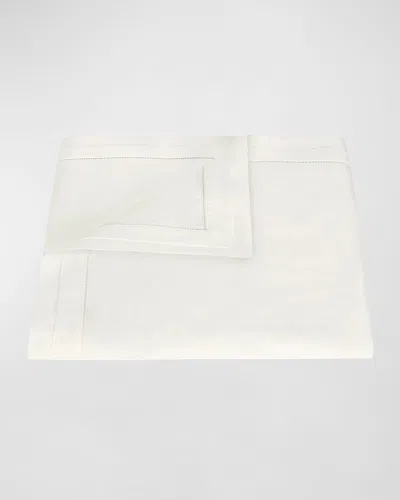 Matouk Ambrose Full/queen Duvet Cover In Bone/bone