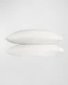 Matouk Ambrose Set Of 2 600 Thread Count Egyptian Cotton Pillowcases In Bone/bone
