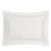 Matouk Ambrose 600 Thread Count Egyptian Cotton Sham In Bone/bone