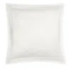 Matouk Ambrose Euro Sham In Bone/bone