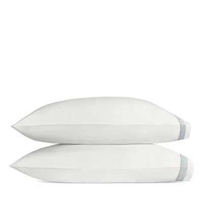 Matouk Ambrose Sateen King Pillowcase, Pair In White