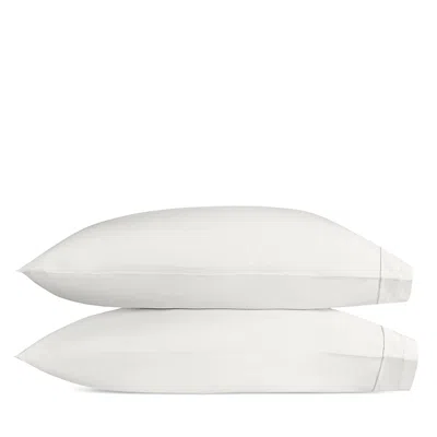 Matouk Ambrose Sateen Standard Pillowcase, Pair In White