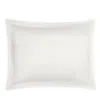 Matouk Ambrose 600 Thread Count Egyptian Cotton Sham In Bone/bone
