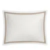 Matouk Ambrose Standard Sham In Bone/khaki
