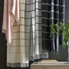 Matouk Amelia Boucle Stripe Alpaca Throw In Multi