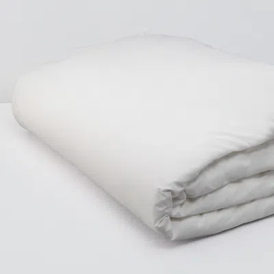 Matouk Ansonia Percale Duvet Cover, Full/queen In White