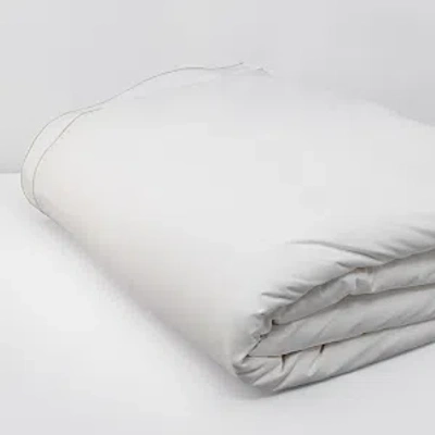 Matouk Ansonia Percale Duvet Cover, Full/queen In Almond