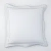 Matouk Ansonia Percale Euro Sham In Sterling