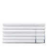Matouk Ansonia 500 Thread Count Flat Sheet In White/ Jade