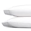 Matouk Ansonia 500 Thread Count Cotton Percale Pillowcases In Sterling Silver