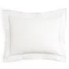 Matouk Ansonia Percale Standard Sham In Ivory