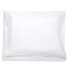 Matouk Ansonia Percale Standard Sham In White/white