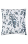 Matouk Apolline 500 Thread Count Cotton Percale Pillow Sham In Mediterranean