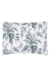 Matouk Apolline Quilted Pillow Sham In Mediterranean