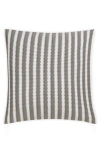 Matouk Apollo Stripe Matelassé Euro Pillow Sham In Comet