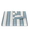 Matouk Apollo Stripe Tablecloth, 70 X 108 In Blue