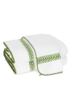 Matouk Astor Braid Bath Towel In Grass