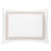 Matouk Astor Braid Boudoir Sham In Dune