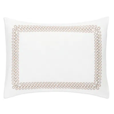 Matouk Astor Braid Boudoir Sham In Dune