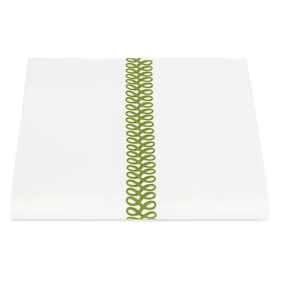 Matouk Astor Braid Duvet Cover, King In Grass