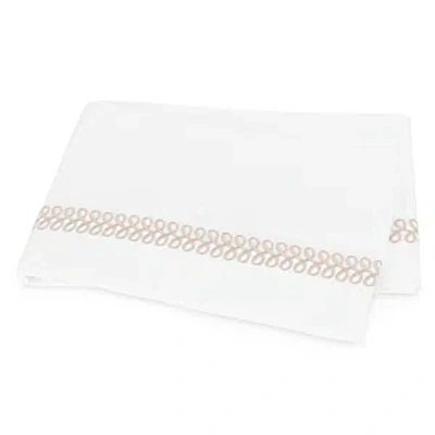 MATOUK ASTOR BRAID FLAT SHEET, KING,MSC017KFLAUD