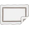 Matouk Astor Scallop Cotton Tub Mat