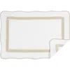 Matouk Astor Scallop Cotton Tub Mat