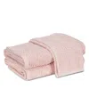 Matouk Athena Cotton Sculpted Greek Key Bath Towel In Pink