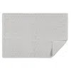 Matouk Athena Cotton Sculpted Greek Key Tub Mat In Marble