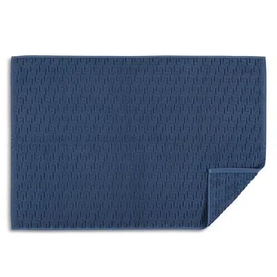 MATOUK ATHENA COTTON SCULPTED GREEK KEY TUB MAT