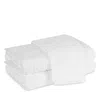 Matouk Athena Cotton Sculpted Greek Key Washcloth In White