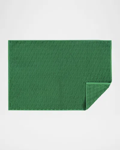 Matouk Athena Tub Mat, 2' X 3' In Green