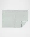 Matouk Athena Cotton Sculpted Greek Key Tub Mat In Marble
