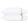 Matouk Atoll 520 Thread Count Cotton Percale Set Of 2 Pillowcases