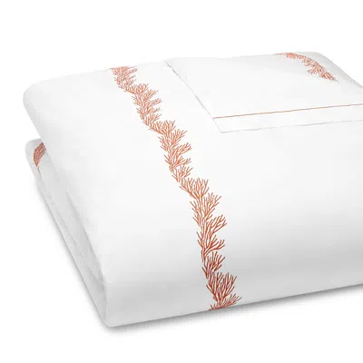 Matouk Atoll Duvet Cover, Full/queen In White