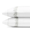 Matouk Atoll King Pillowcase, Pair In White