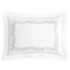 Matouk Atoll King Sham In Alabaster