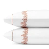 Matouk Atoll Standard Pillowcase, Pair In White