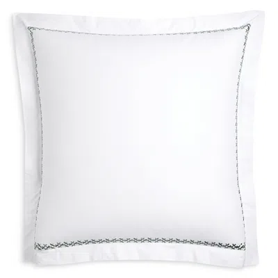 Matouk Atticus Embroidered Sham, Euro - Exclusive In White