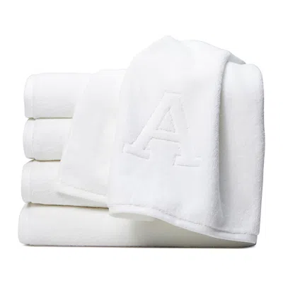 Matouk Auberge Fingertip Towel In White