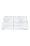 Matouk August Plaid 500 Thread Count Fitted Sheet