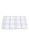 Matouk August Plaid 500 Thread Count Fitted Sheet