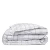 Matouk August Plaid Duvet Cover, Full/queen In Navy