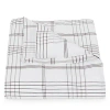 Matouk August Plaid Duvet Cover, Full/queen In Sable