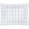 Matouk August Plaid Pillow Sham In Pattern