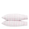 Matouk August Plaid Standard Pillowcase, Pair In Pink
