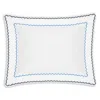 Matouk Axel Boudoir Sham In Blue